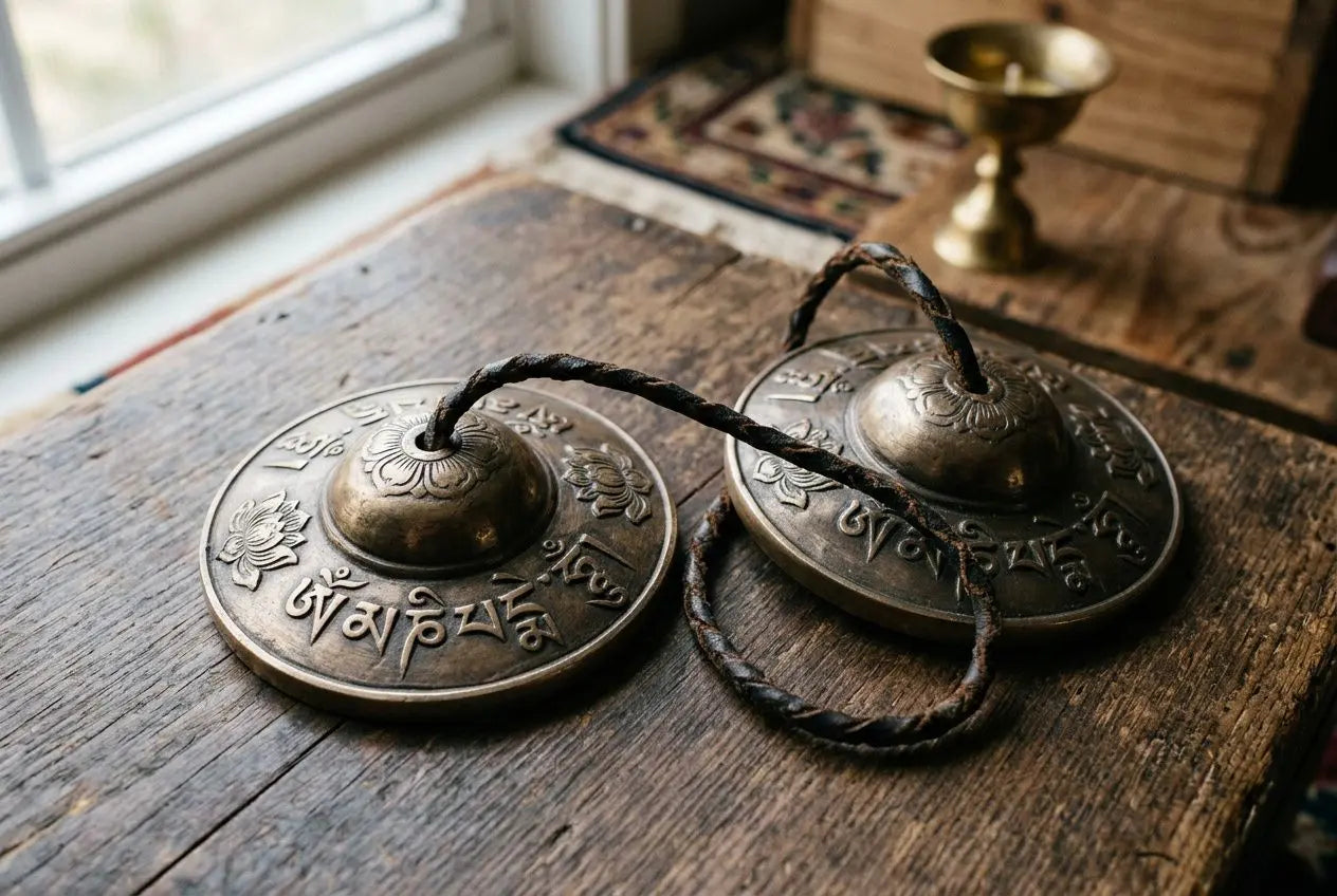 Cymbales tibétaines tingsha : bienfaits spirituels et méditation