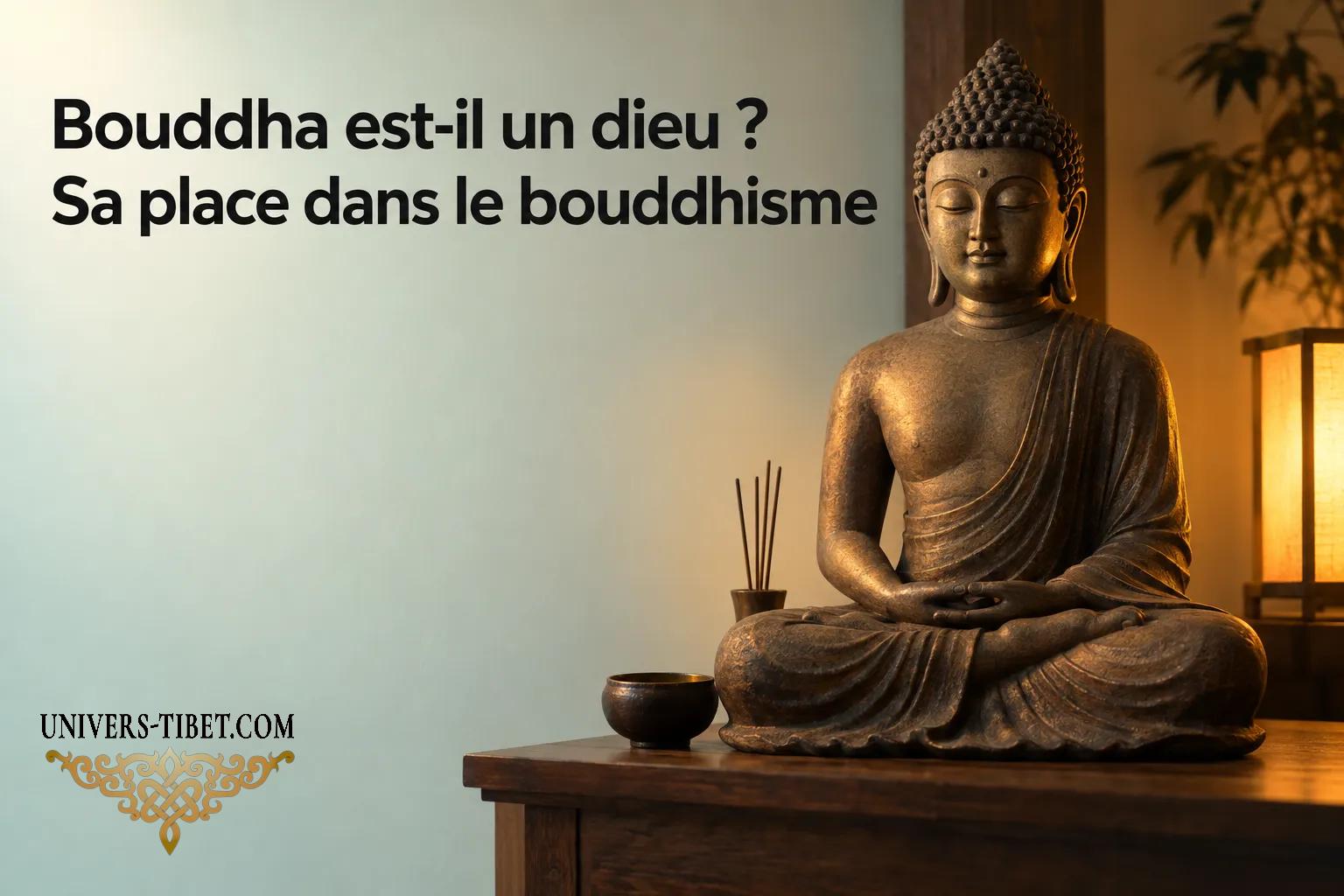 Bouddha est-il un dieu ? Sa place dans le bouddhisme
