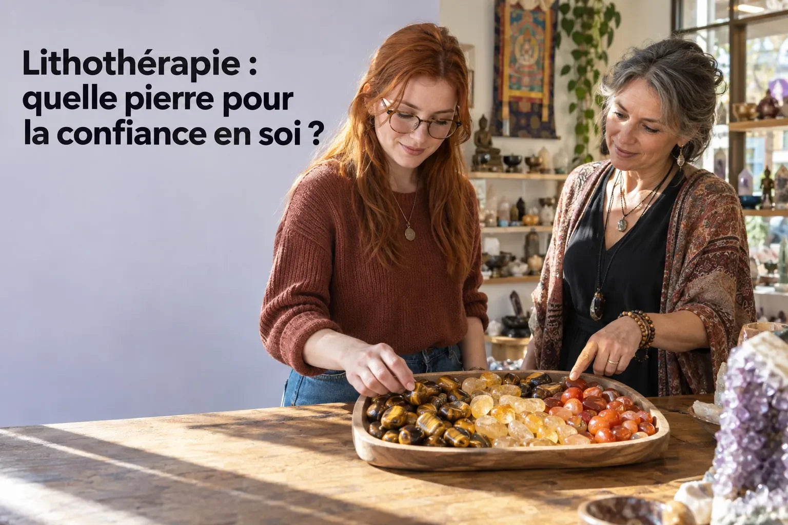 Lithothérapie : quelle pierre pour la confiance en soi ?