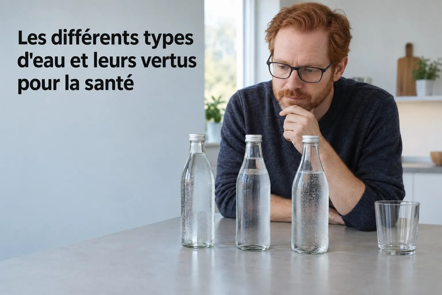 Les différents types d'eau et leurs vertus pour la santé
