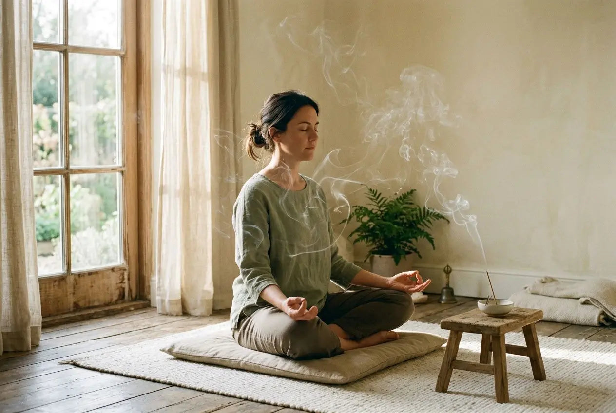 Nettoyer son aura avec de l'encens : guide pas à pas