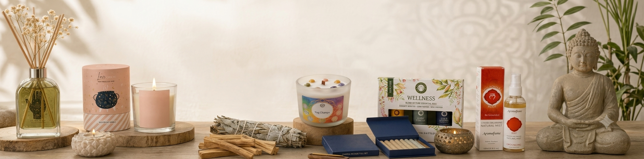 bougies et encens tibétains