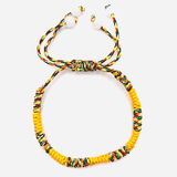 Pulsera de Buda de la Suerte Amarilla