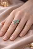 Anillo Suspiro de Renovación – Aventurina Verde & Plata 925