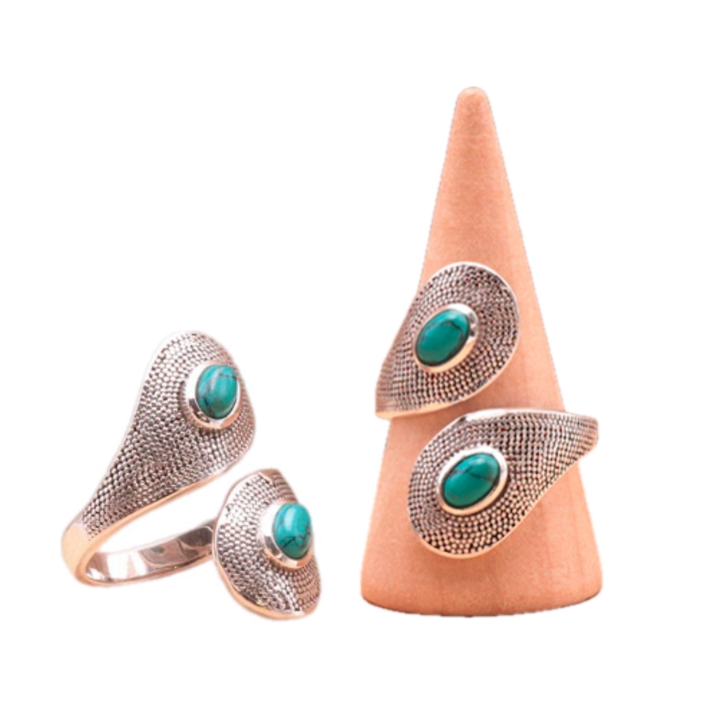 Anillo Suspiro de Azur – Turquesa y Plata 925 - Mundo Tibet