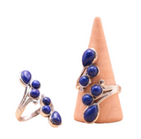 Anillo Bague Voile de Sagesse Lapis-Lazuli & Plata 925 – Verdad y Conciencia - Mundo Tibet