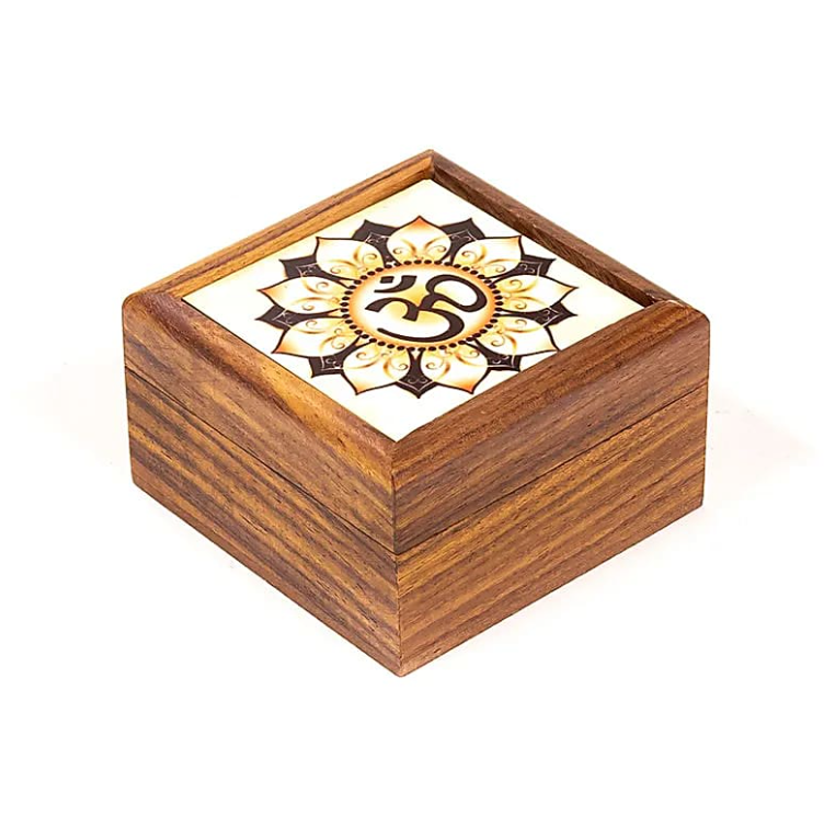 Caja de Joyas Om - Mundo Tibet