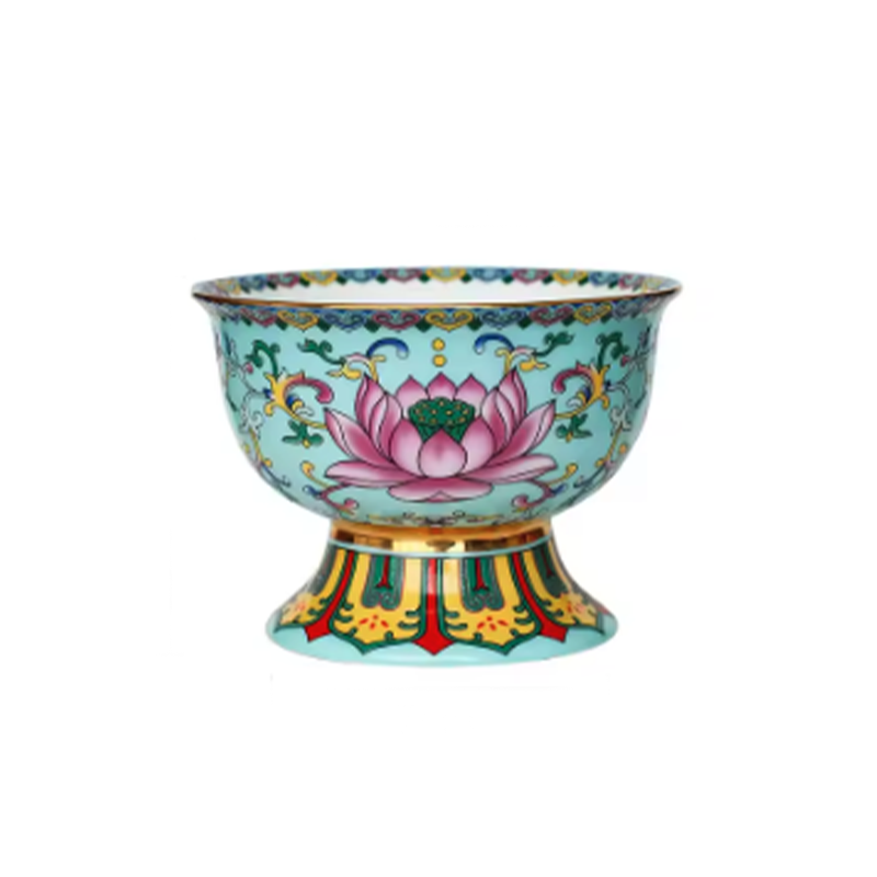 Copa para la práctica religiosa budista, Lotus Sacré Bleu - Mundo Tibet