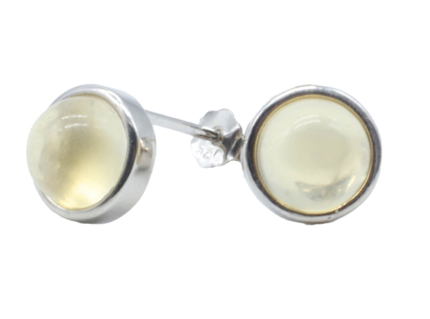 Pendientes de Plata 925 con Citrina - Mundo Tibet