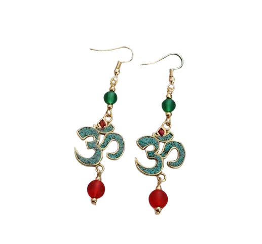 Pendientes Tibetanas, Experiencia Espiritual Om - Mundo Tibet