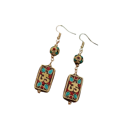 Pendientes Tibetanas Om Mystique - Mundo Tibet