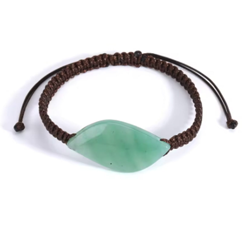 Pulsera-Equilibrio-Armonia-de-Cuarzo-de-Aventurina-Tejida-Ajustable-Mundo Tibet