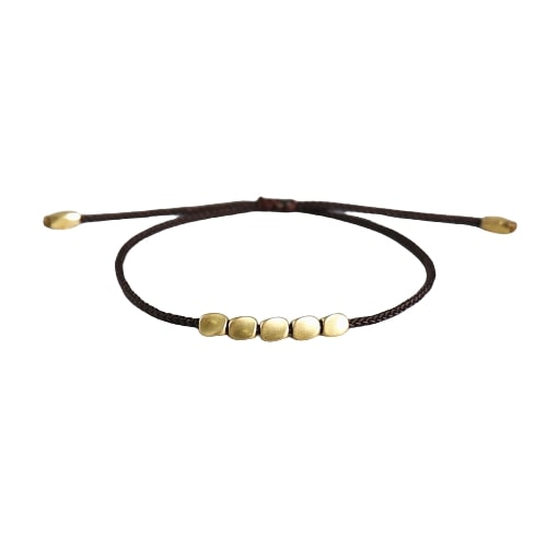 pulsera tibetana de protección inmunológica, blanca (imitación)