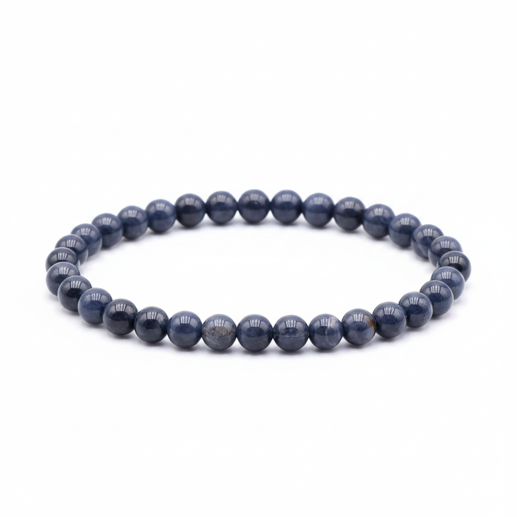 Bracelet Aura Royale en Saphir Bleu – Qualitée AA - univers tibet