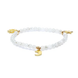 Pulsera Celeste de Piedra de Luna - Mundo Tibet
