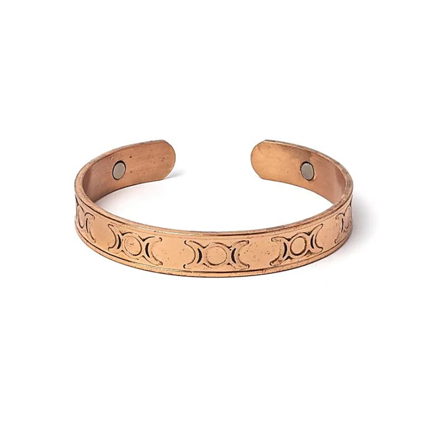 Pulsera de Cobre Magnética de Ciclo Lunar - Mundo Tibet