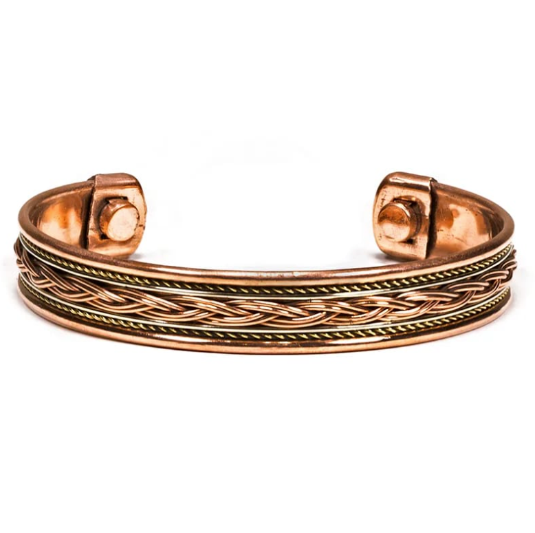 Pulsera de Cobre Magnética - Energía Tibetana