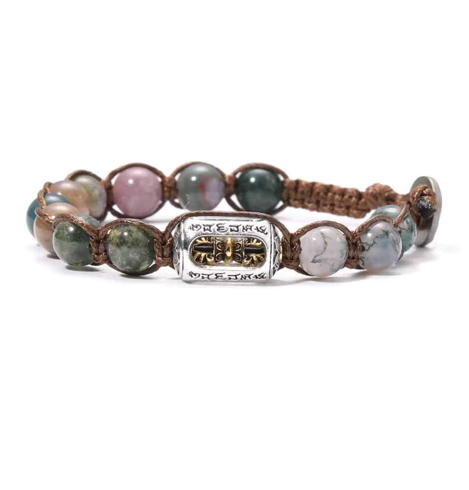 Pulsera Dorje de Armonía Elemental de Agata - Mundo Tibet