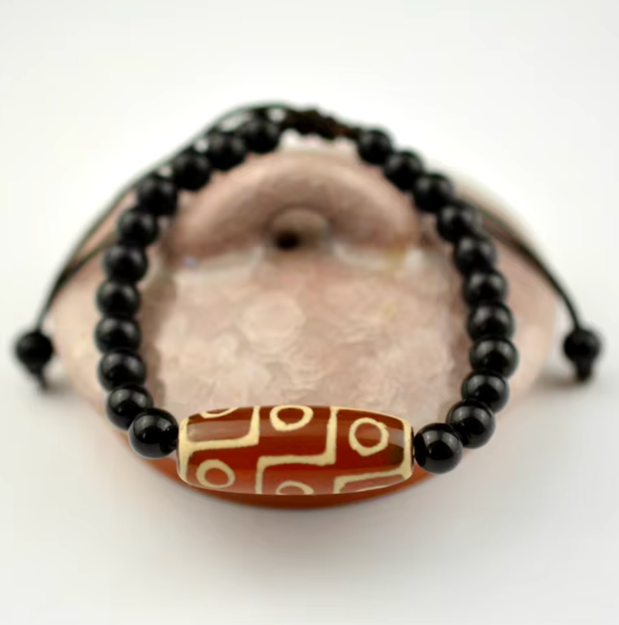 Pulsera de Dzi de 9 ojos, Mundo Tibet