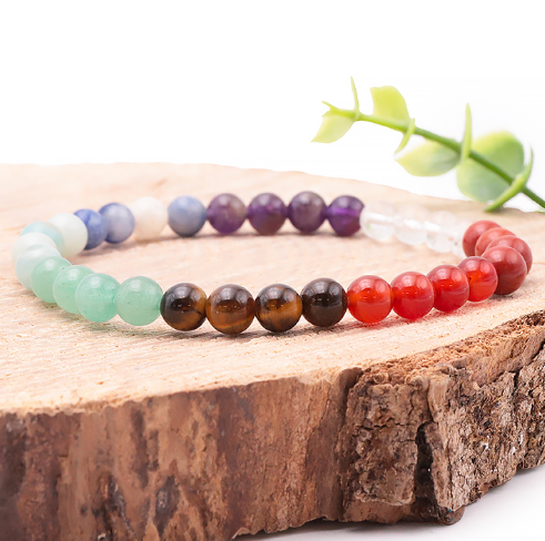 Bracelet Harmonie des 7 Chakras - univers tibet