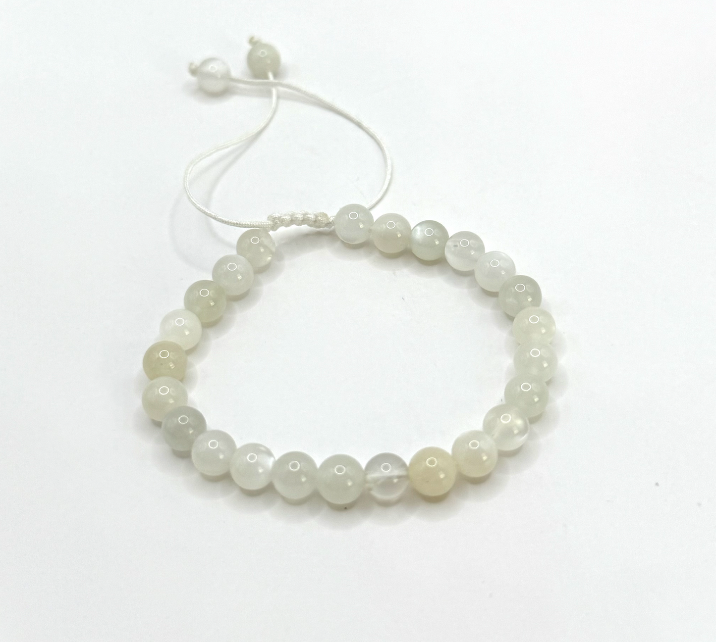 Pulsera de Intuición Lunar – Ajustable con Piedra de Luna - Mundo Tibet