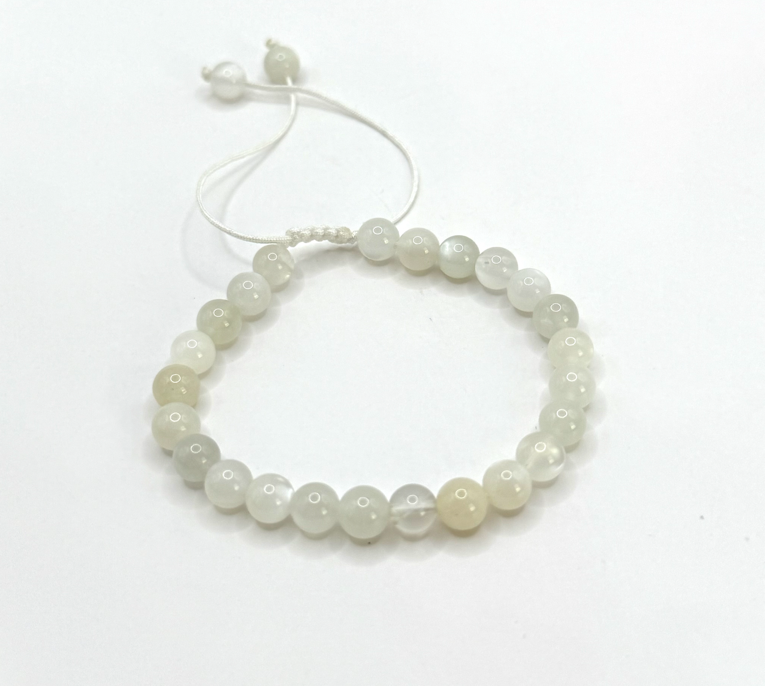 Pulsera de Intuición Lunar – Ajustable con Piedra de Luna - Mundo Tibet