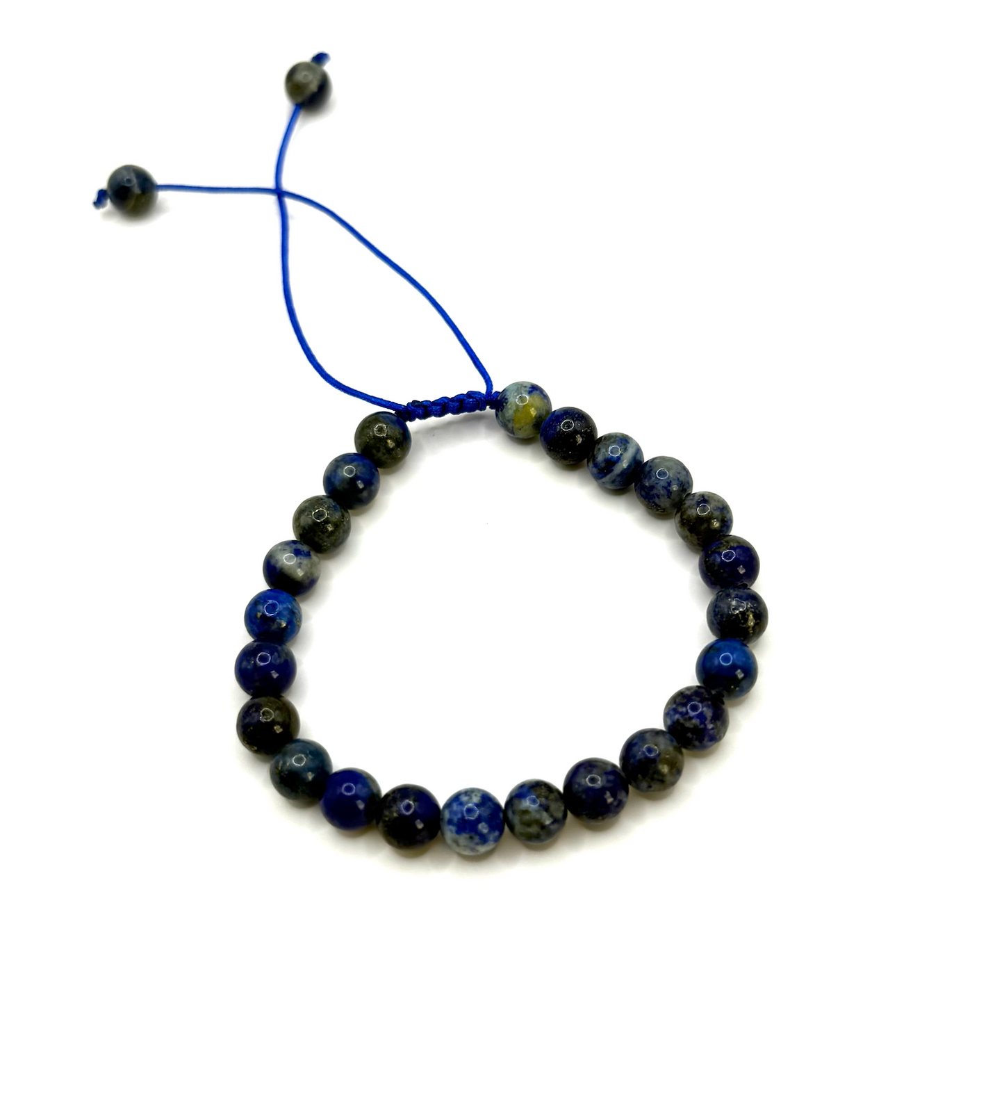 Pulsera Sabiduría Interior – Ajustable – Lápiz Azul - Mundo Tibet