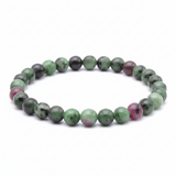 Bracelet Shakti en Rubis Zoïsite - univers tibet