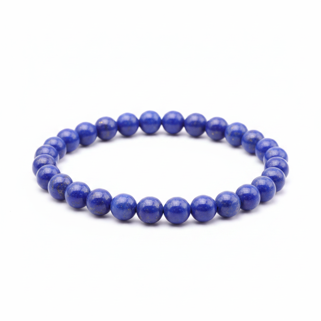 Bracelet Sumeru en Lapis-Lazuli Naturel – Perles 6 mm - univers tibet