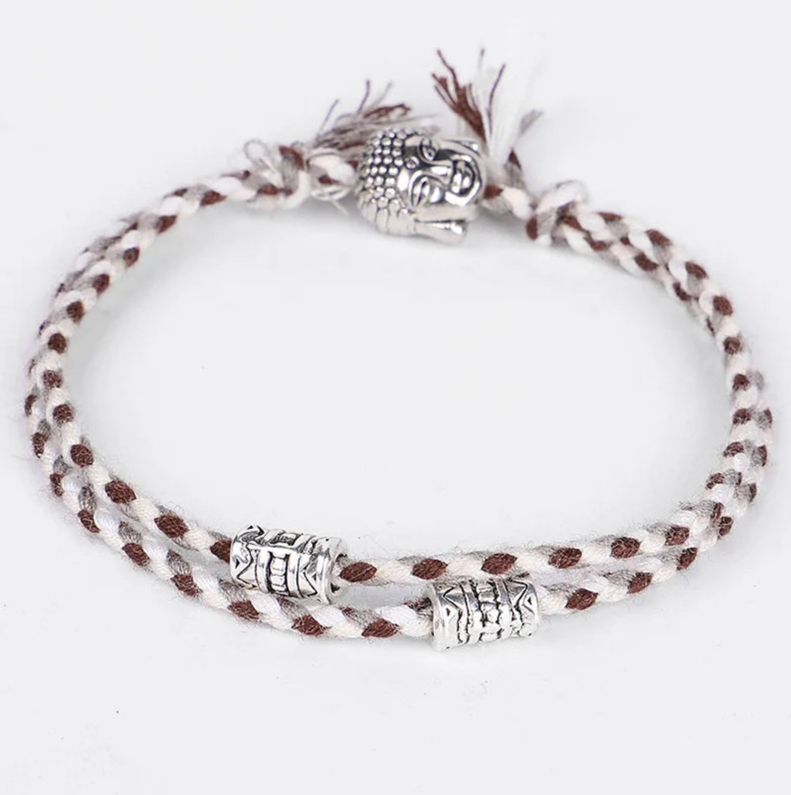Pulsera Tibetana con Buda Marrón - Mundo Tibet