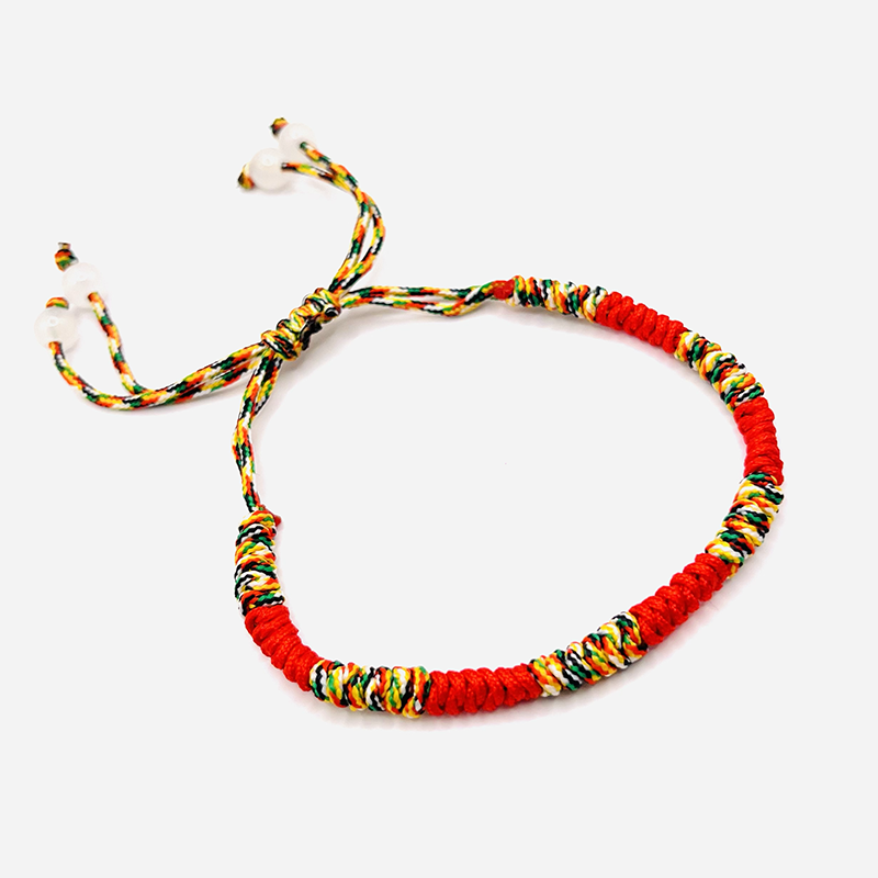 Pulsera Tibetana de Buda, Talismán Rojo - Mundo Tibet