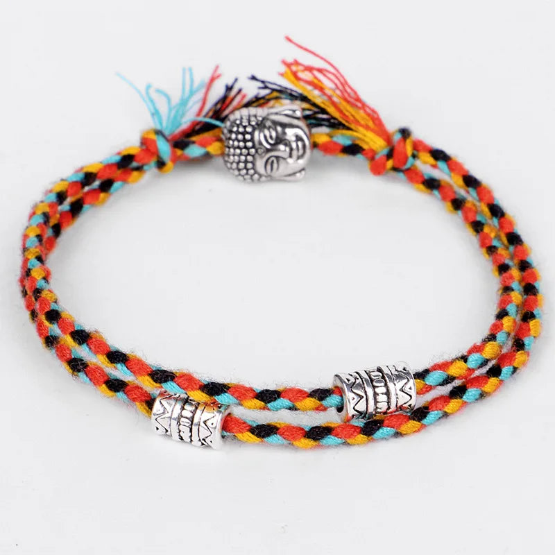 pulsera tibetana budista roja - Mundo Tibet