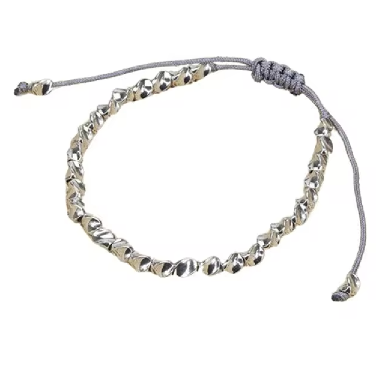 Pulsera Tibetana de Armonía y Protección, Perlas de Plata - Mundo Tibet
