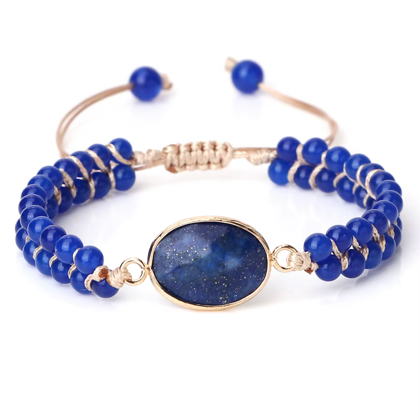 Pulsera Tibetana de Lapis Lazuli - Mundo Tibet