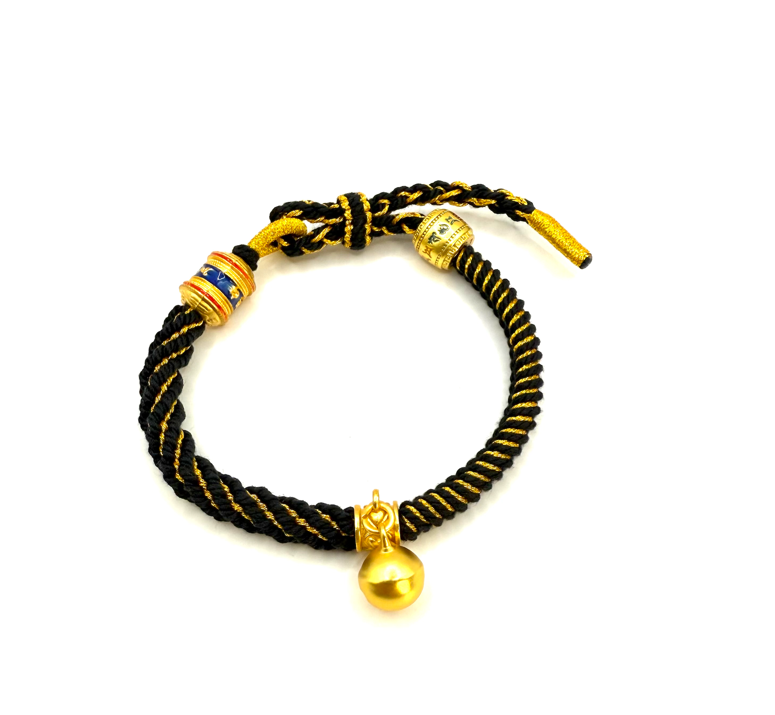 Pulsera Tibetana de Mala Negra - Mundo Tibet