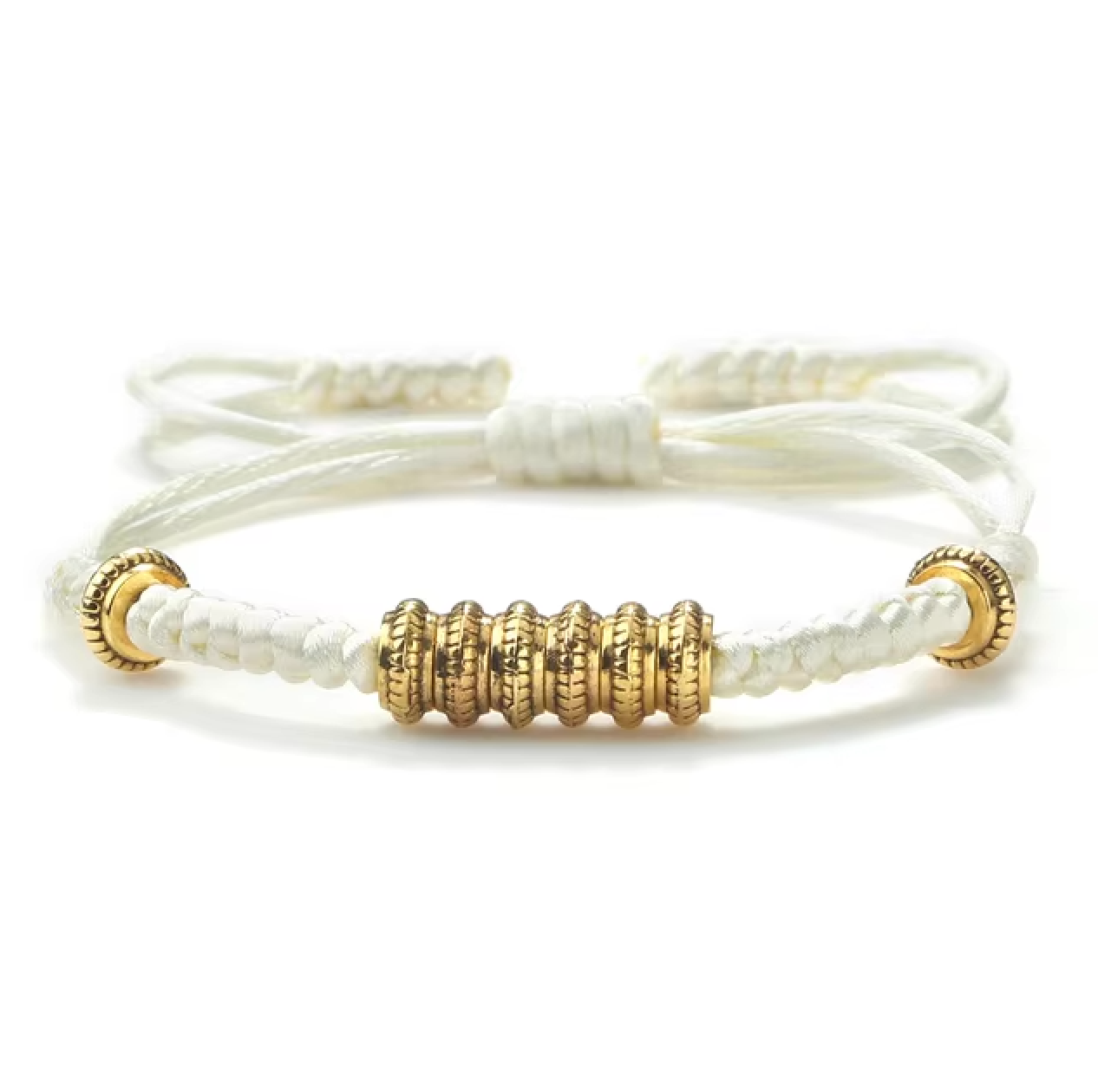 Pulsera Tibetana de las 7 Posibilidades Blancas - Mundo Tibet
