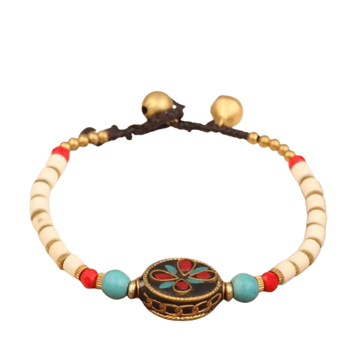 Pulsera Tibetana Lotus Sagrado - Mundo Tibet