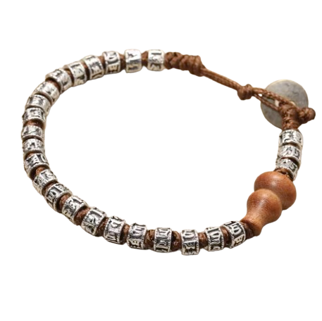 Pulsera Tibetana con Mantra de Buena Suerte - Univers ibet
