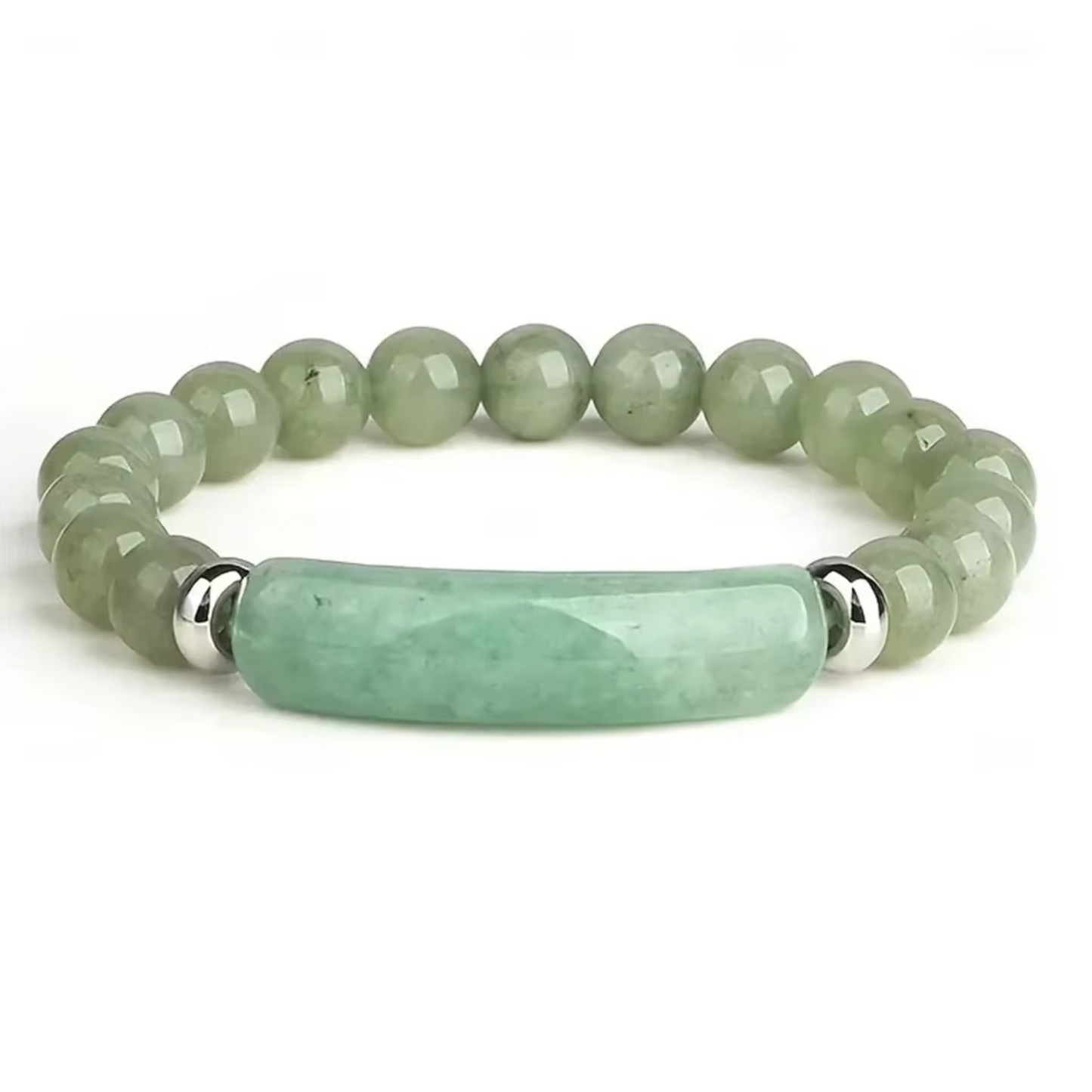 Pulsera de Curación Tibetana de Jade Dongling Verde – Armonía, Suerte y Equilibrio - Mundo Tibet