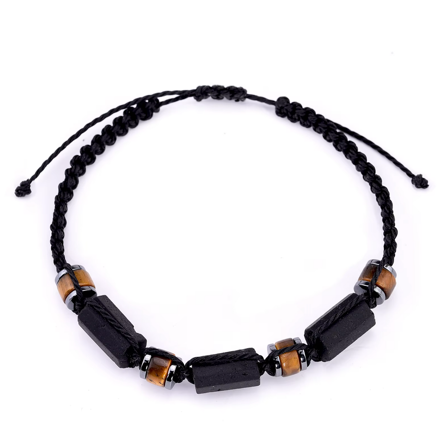 Pulsera de Protección Tibetana de Turmalina Negra - Mundo Tibet