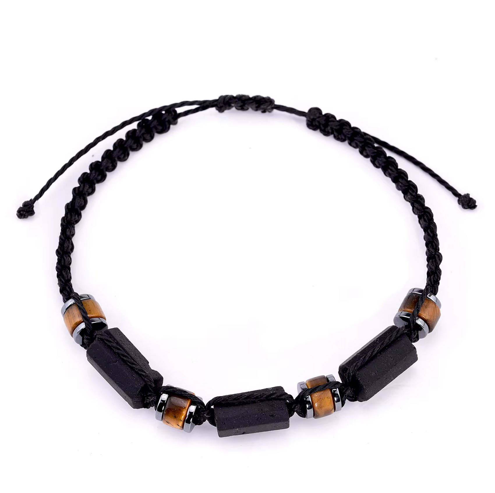 Pulsera de Protección Tibetana de Turmalina Negra - Mundo Tibet