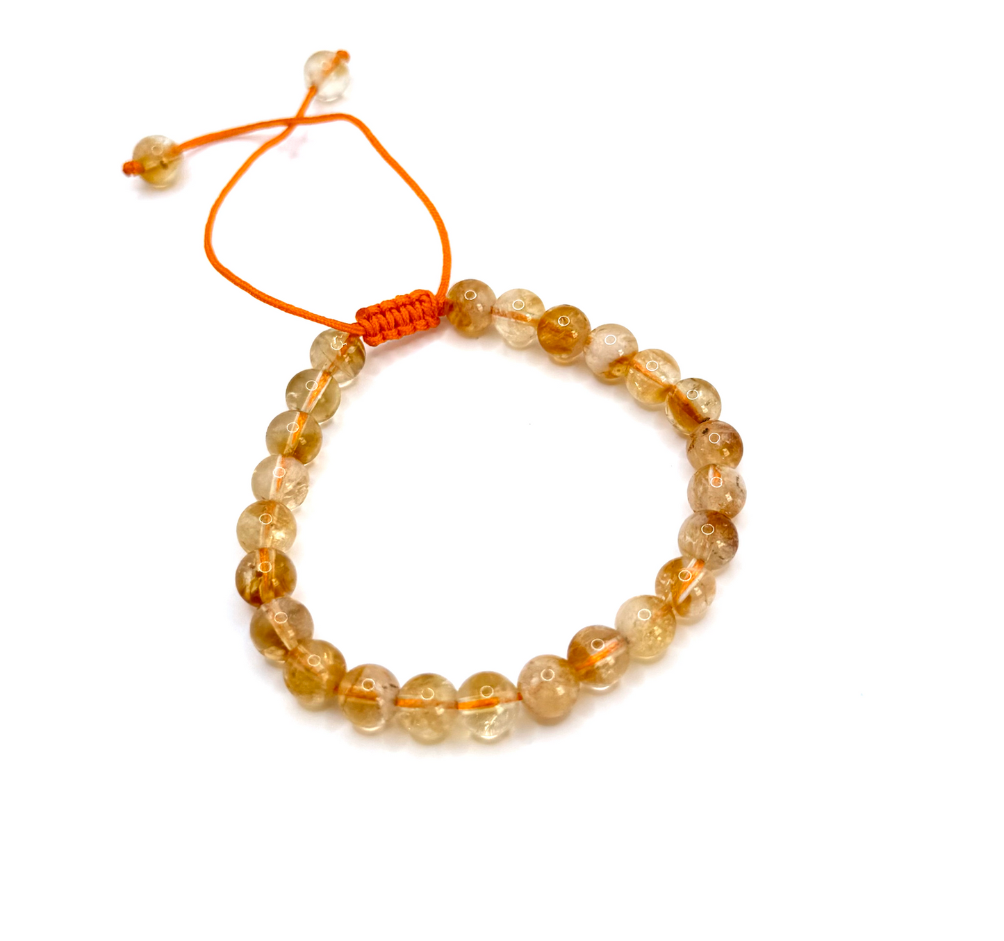 Pulsera de Energía Solar – Ajustable – Citrina – Mundo Tibet