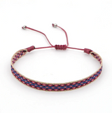 Trío de Pulseras - Hilos y Plata