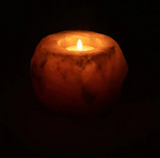 Vela de cristal de sal