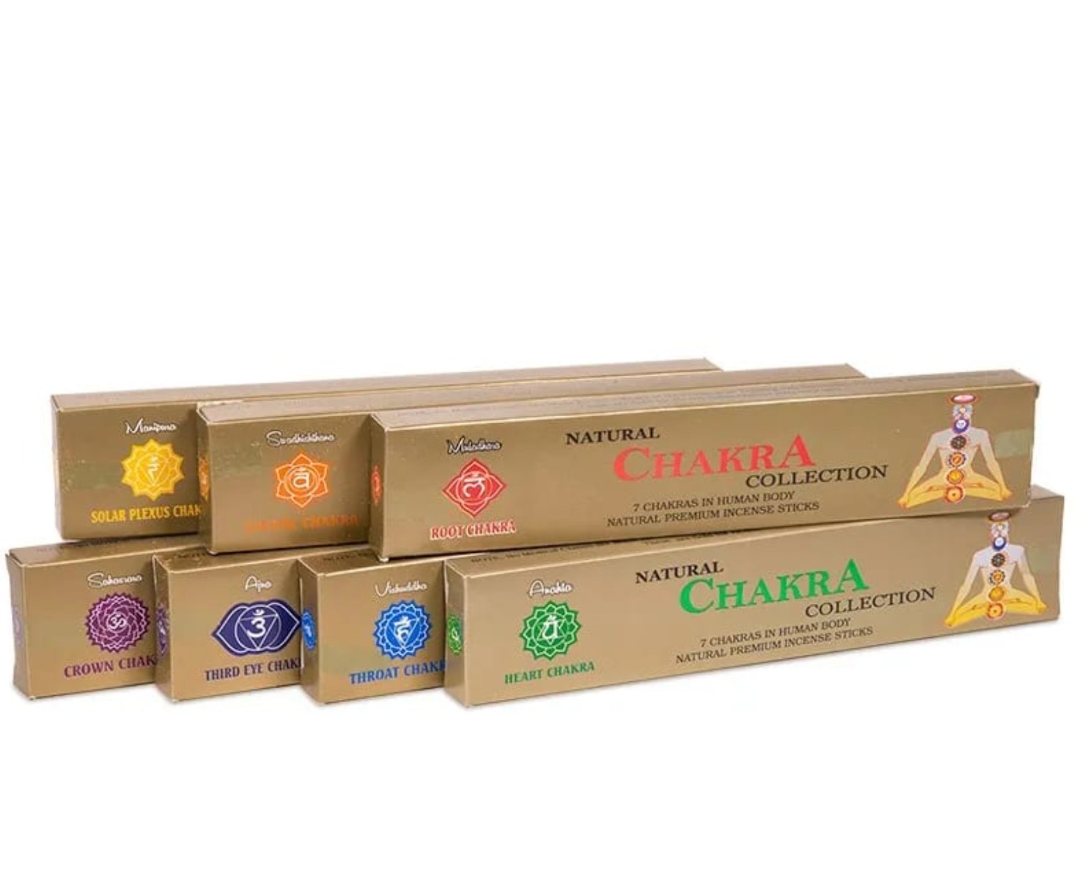 Colección de Incensos 7 Chakras (Juego de 7)