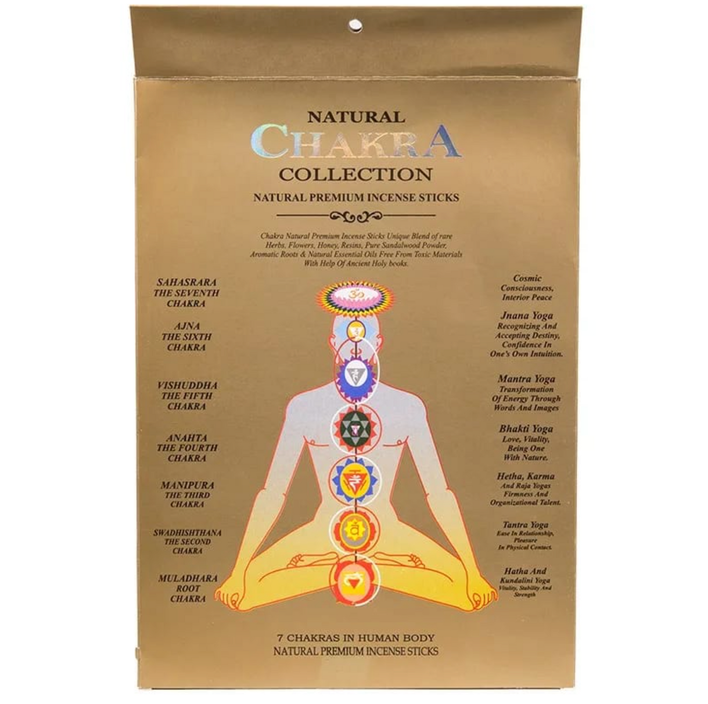 Colección de Incensos 7 Chakras (Juego de 7)