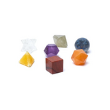Set de 7 Piedras 7 Chakras Geometría Sagrada
