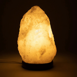 Lámpara de Cristal de Sal Blanca - 2000-3000 gr - LED