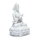 Estatuilla de Buda con Campanilla y Dorje Blanco