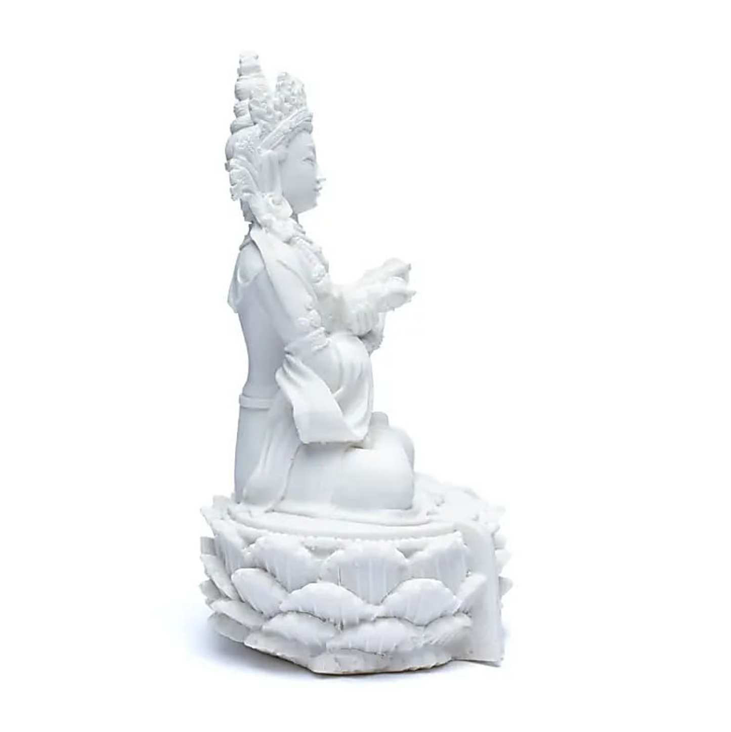 Estatuilla de Buda con Campanilla y Dorje Blanco